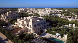 Vista dall'alto di Borgo Egnazia