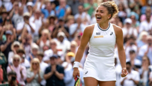 La tennista Jasmine Paolini