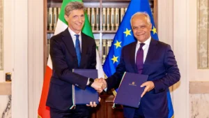 Stefano Venier e Matteo Piantedosi
