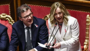 Giorgetti e Meloni