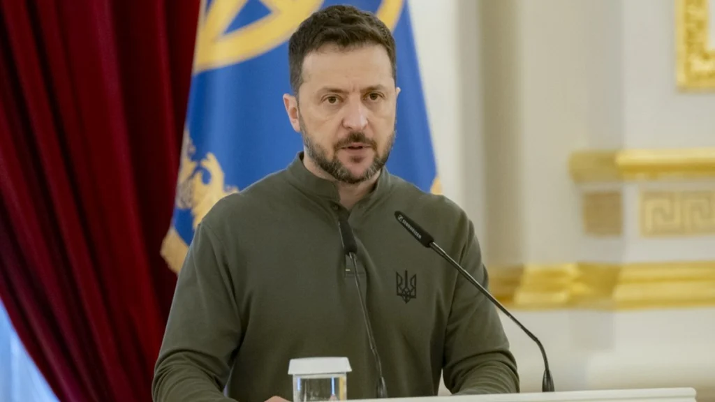 Il presidente ucraino Zelensky