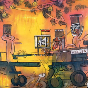 Veneția, la expoziția Ca' Pesaro (Galeria Internațională de Artă Modernă) a maestrului chilian Roberto Matta Echaurren