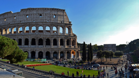 Roma - Parco archeologico del Colosseo - Arco di Costantino
