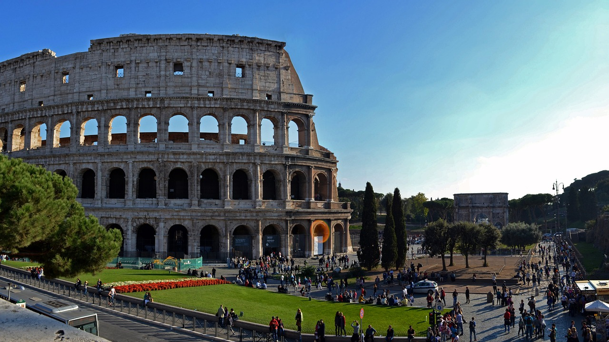 Roma - Parco archeologico del Colosseo - Arco di Costantino