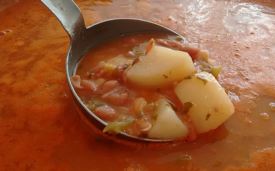 il minestrone storico della Lokanda Devetak