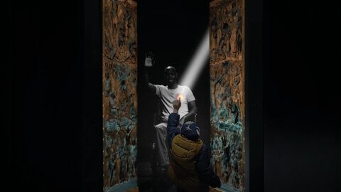 Arte contemporanea alla Cappella della Sindone: un’installazione multimediale e le “cinque porte Sante” di Annalaura di Luggo 