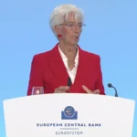 Lagarde (Bce): crescita Ue più debole nel breve per l’effetto dazi e per il rafforzamento dell’euro sul dollaro