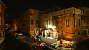 Bansky rimosso a Venezia