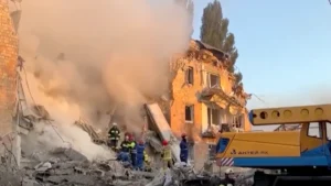Attacco russo su Kiev