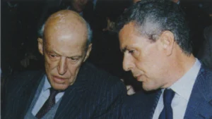 Leopoldo Pirelli e Marco Tronchetti Provera