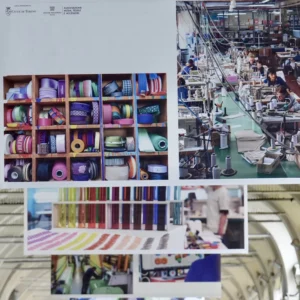 A photographic exhibition in Turin shows local fashion and textile excellence.