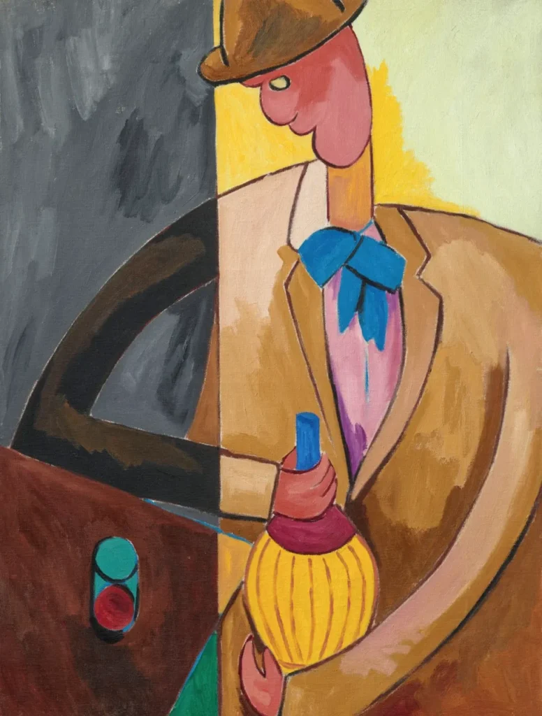 Alberto Magnelli (1888-1971) L'Uomo Ubriaco