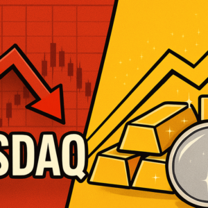 Marchés boursiers du 12 décembre&nbsp;: La faillite de Broadcom fait plonger le Nasdaq et les marchés européens dans le rouge. L’or et l’argent atteignent de nouveaux records avant de reculer.