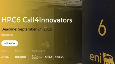 Eni apre l’HPC6 all’innovazione: selezionati i dieci progetti vincitori della Call4Innovators
