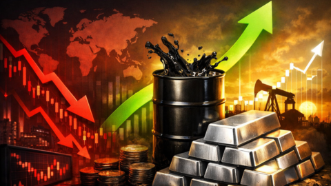 Borse 13 gennaio: oro oltre i 4.600 dollari, argento verso i 90 dollari, petrolio ancora su ma listini azionari prevalentemente in rosso