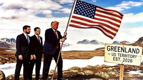 Groenlandia, Trump: “L’Europa non farà resistenza, pensi all’Ucraina”. Dazi 200% alla Francia su vino e Champagne