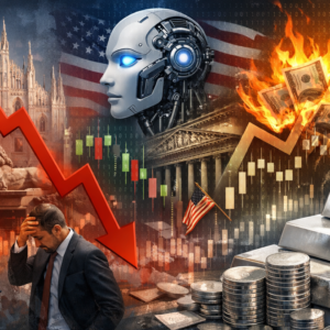 Borse 27 febbraio: banche ko a Piazza Affari, AI e inflazione pesano su Wall Street. Vola l’argento