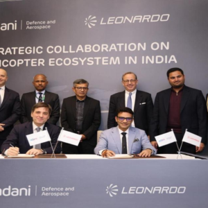 Leonardo et Adani signent un accord stratégique sur les hélicoptères&nbsp;: l’Inde devient un nouveau pôle mondial de défense.