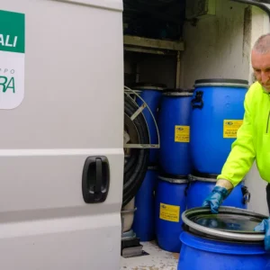 Economía circular: Hera renueva su acuerdo con Cirfood, recuperando 223 toneladas de aceite usado hasta 2022.