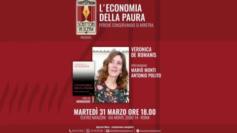 Veronica De Romanis presenta oggi a Roma il suo nuovo libro “L’economia della paura. Perché conservando si arretra”