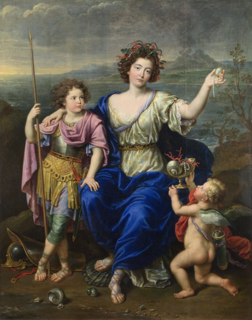 : Pierre Mignard, 'The Marquise de Seignelay and Two of her Sons', 1691