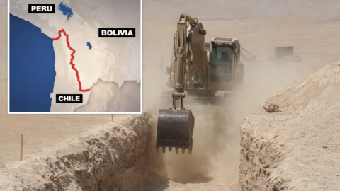 Cile come il Messico: in costruzione il muro anti-migranti al confine con Bolivia e Perù