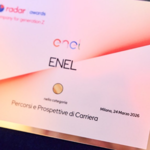 Enel premiata per i percorsi di carriera dedicati alla Generazione Z