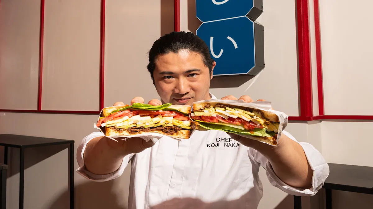katsu sando chef Koji Nakai