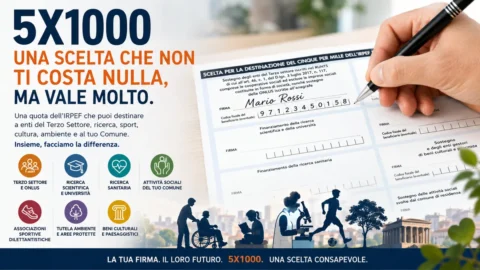 Dichiarazione dei redditi: tutto quello che c’è da sapere sul 5×1000