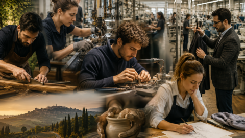 Il Made in Italy ha bisogno di manodopera: fino a 900mila posti di lavoro entro il 2029