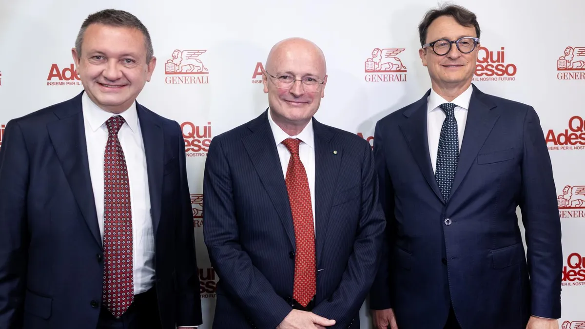 Massimo Monacelli General Manager Generali Italia - Giancarlo Fancel, Country Manager & CEO Generali Italia - Marco Oddone Chief Marketing & Distribution Officer Generali Italia