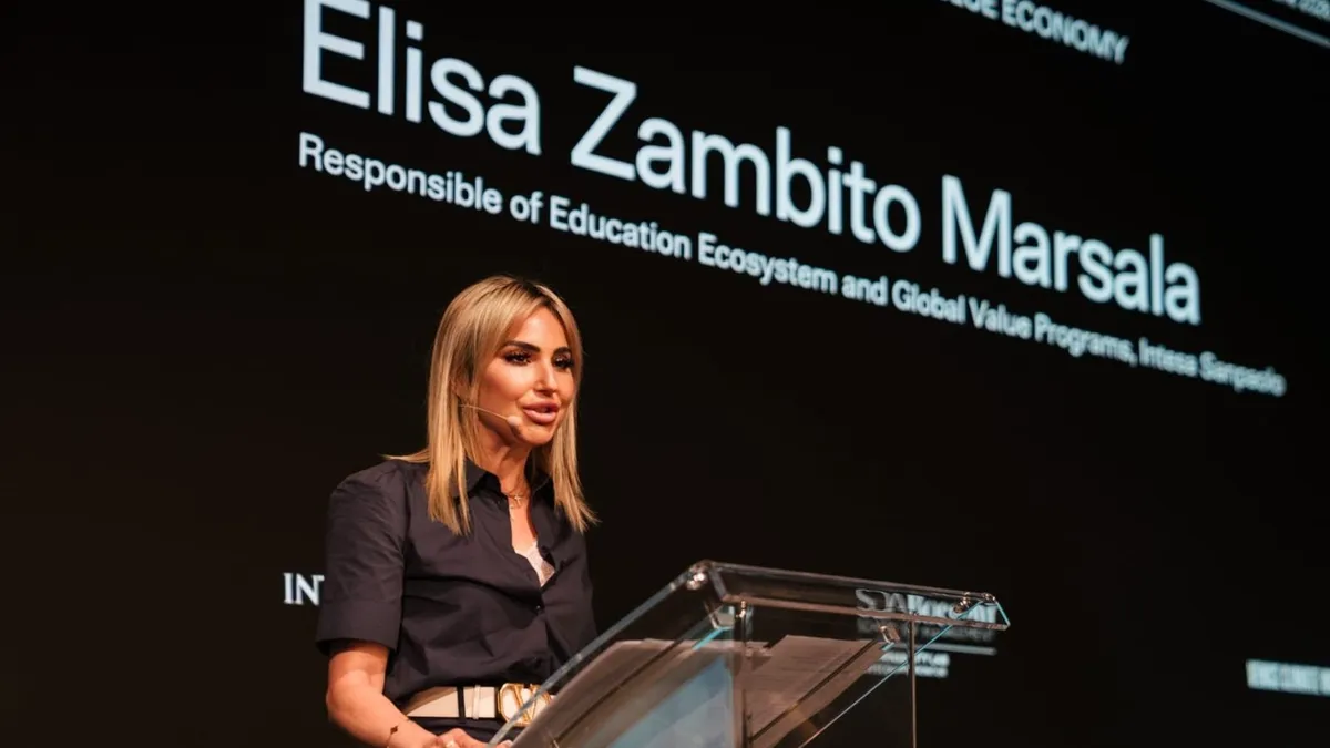 Elisa Zambito Marsala, responsabile Education Ecosystem and Global Value Programs di Intesa Sanpaolo