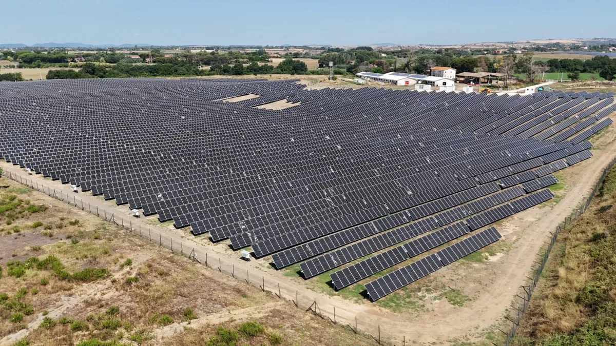 Acea impianto fotovoltaico Roma