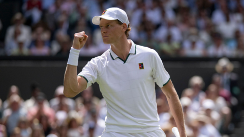 Jannik Sinner a Wimbledon