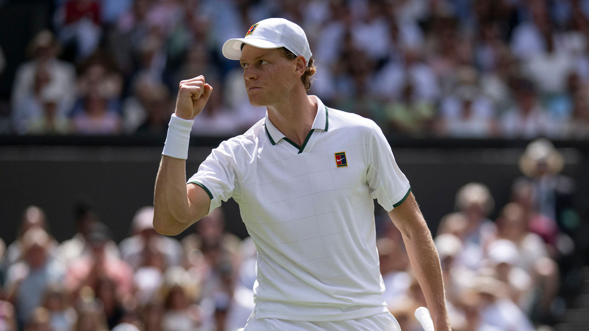 Jannik Sinner a Wimbledon