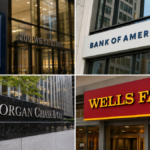 Trimestrali banche Usa, utili record: Goldman Sachs, JP Morgan, Bank of America e Wells Fargo battono le attese