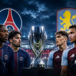 UEFAスーパーカップ：PSG対アストン・ヴィラが今シーズン最初のタイトルを争う。出場選手とテレビ放送情報。
