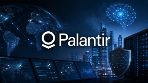 A IA também beneficia a Palantir: a receita quase dobrou, as projeções foram revisadas para cima e as ações subiram no pregão estendido.