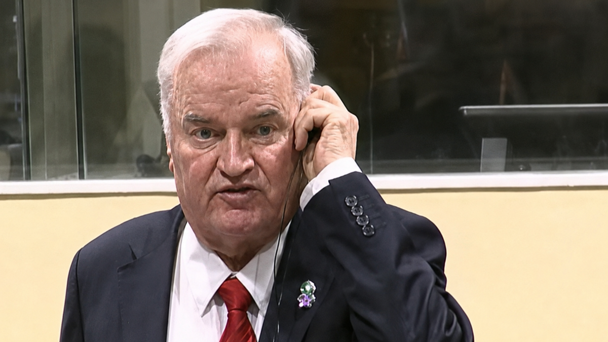 Mladic a processo