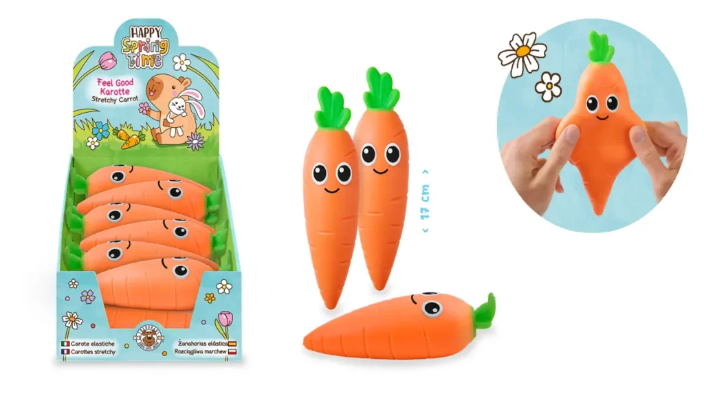 Immagine giocattolo carota con amianto