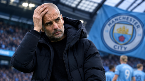 Guardiola ai tempi del Manchester City