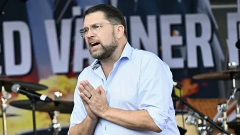 Jimmie Åkesson, leader dei Democratici Svedesi