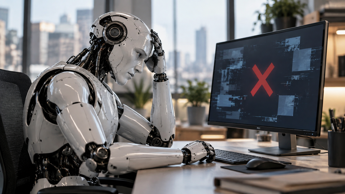 Intelligenza artificiale commette errori