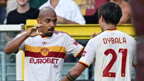 Malen e Dybala della Roma