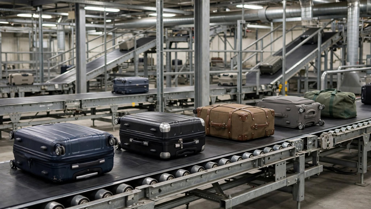 Smistamento bagagli aeroporto