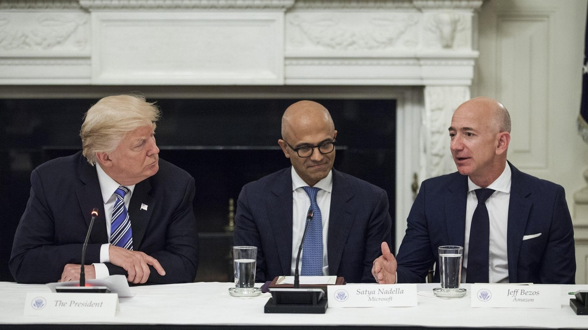 Trump e i fuoriclasse del tech