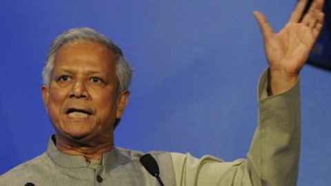 Il Nobel Yunus a Fs: “I Paesi funzionano come treni”