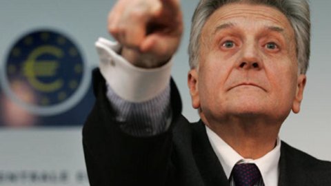 Bce, Trichet: “Crescita debole per l’Eurozona nel secondo semestre”