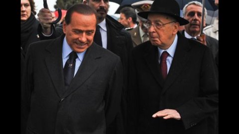 Berlusconi at the Quirinale to talk about the economy and Alfano's successor in Justice