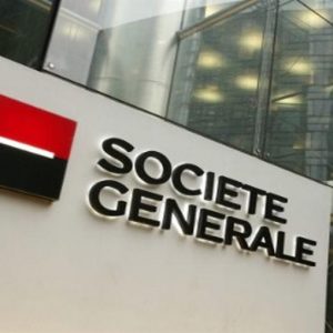 Société Générale, utili dimezzati nel primo trimestre